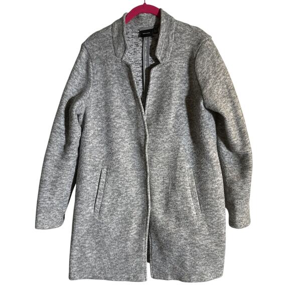 Vero Moda Women's Katrine Brushed Jacket Gray Size Medium Cardigan winter cabin - Picture 1 of 8